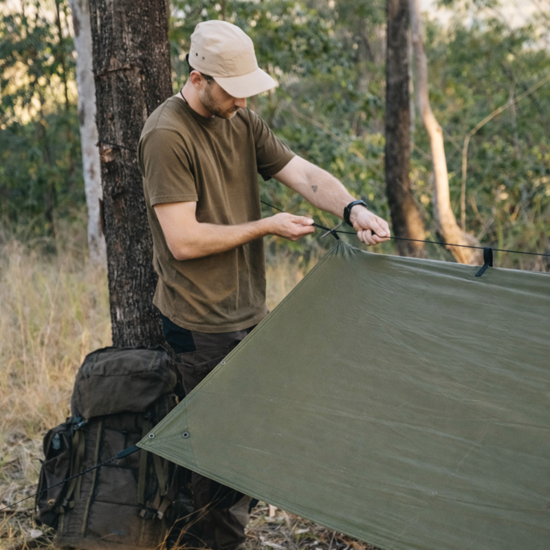 Camping tarp 2