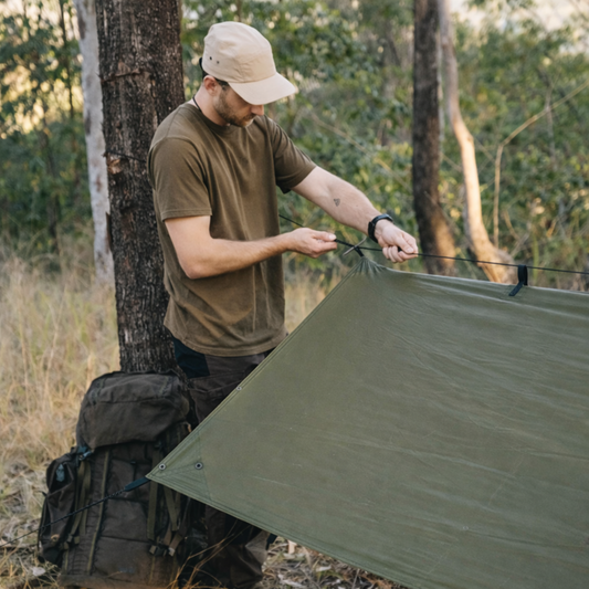 Camping tarp 2